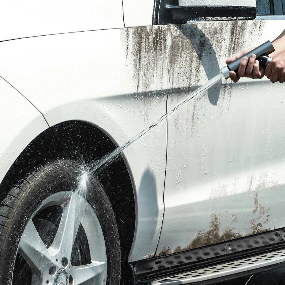 Wholesale Baseus Simple Life Car Wash Spray Nozzle (with Magic Telescopic Water Pipe) 30m after water filling Black - BSU1068BLK - {ean13} - Hurt