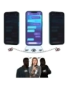 Matowe szkło prywatyzujące GrizzGlass SecretGlass do Apple iPhone 16 Pro