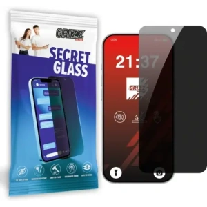 Matowe szkło prywatyzujące GrizzGlass SecretGlass do Apple iPhone 16 Pro Max