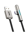 Wholesale Baseus Iridescent Lamp HW flash charge Mobile Game USB For Type-C 40W 1m Black - BSU1071BLK - {ean13} - Hurt