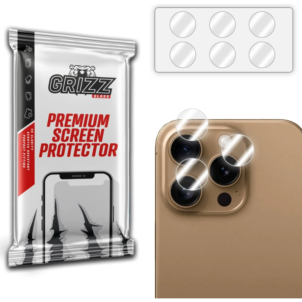 Hurtownia GSM - GrizzGlass HybridGlass Camera Apple iPhone 16 Pro Max - GRZ11303 - {ean13} - Hurt