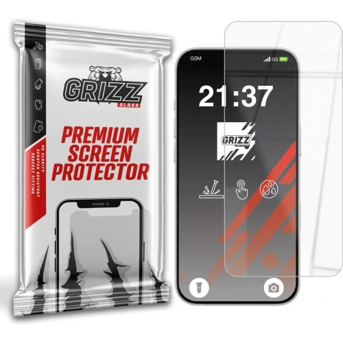 Szkło hybrydowe GrizzGlass HybridGlass do Apple iPhone 16 Plus