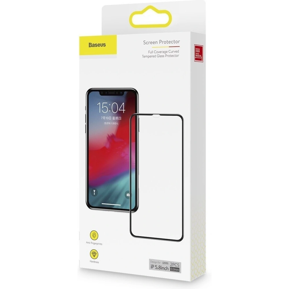 Hurtownia GSM - Szkło hartowane 0,3mm Baseus Apple iPhone 11 Pro 5,8 (2szt.) - BSU1075 - {ean13} - Hurt