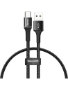 Baseus halo data cable USB For Type-C 3A 0.25m Black