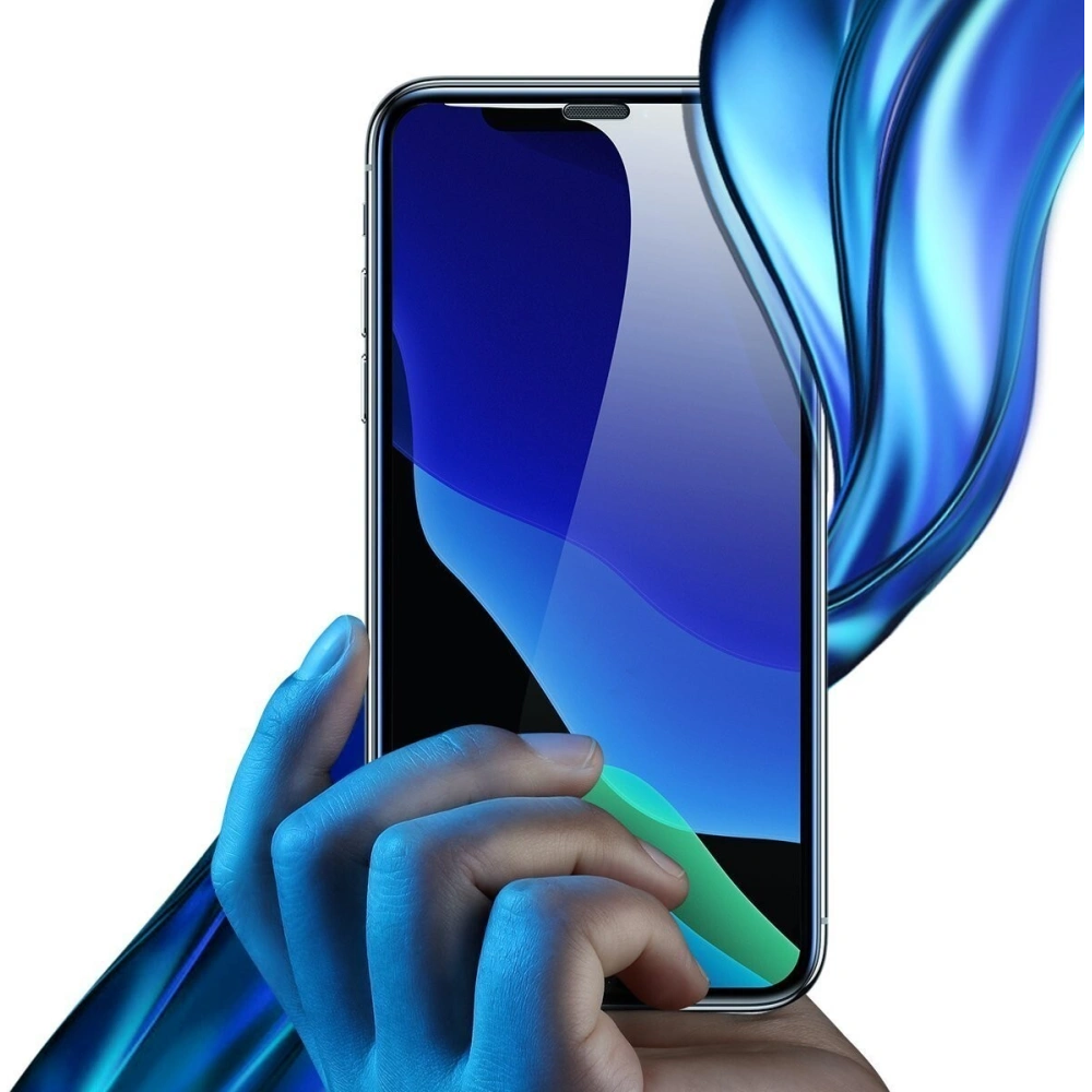 Hurtownia GSM - Szkło hartowane 0,3mm Baseus z osłoną głośniczka Apple iPhone XR [2 PACK] - BSU1077 - {ean13} - Hurt