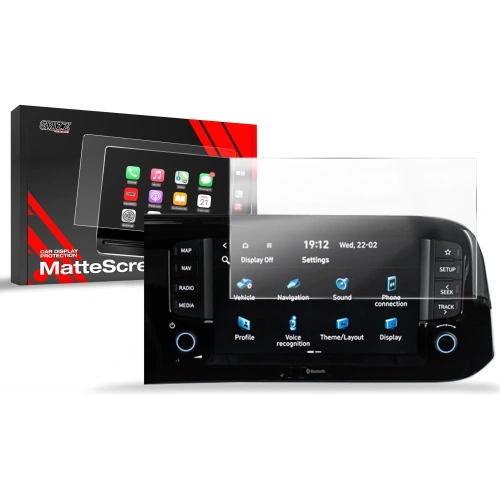 Folia matowa GrizzGlass CarDisplay Protection do Hyundai i10 8" 2024-2025
