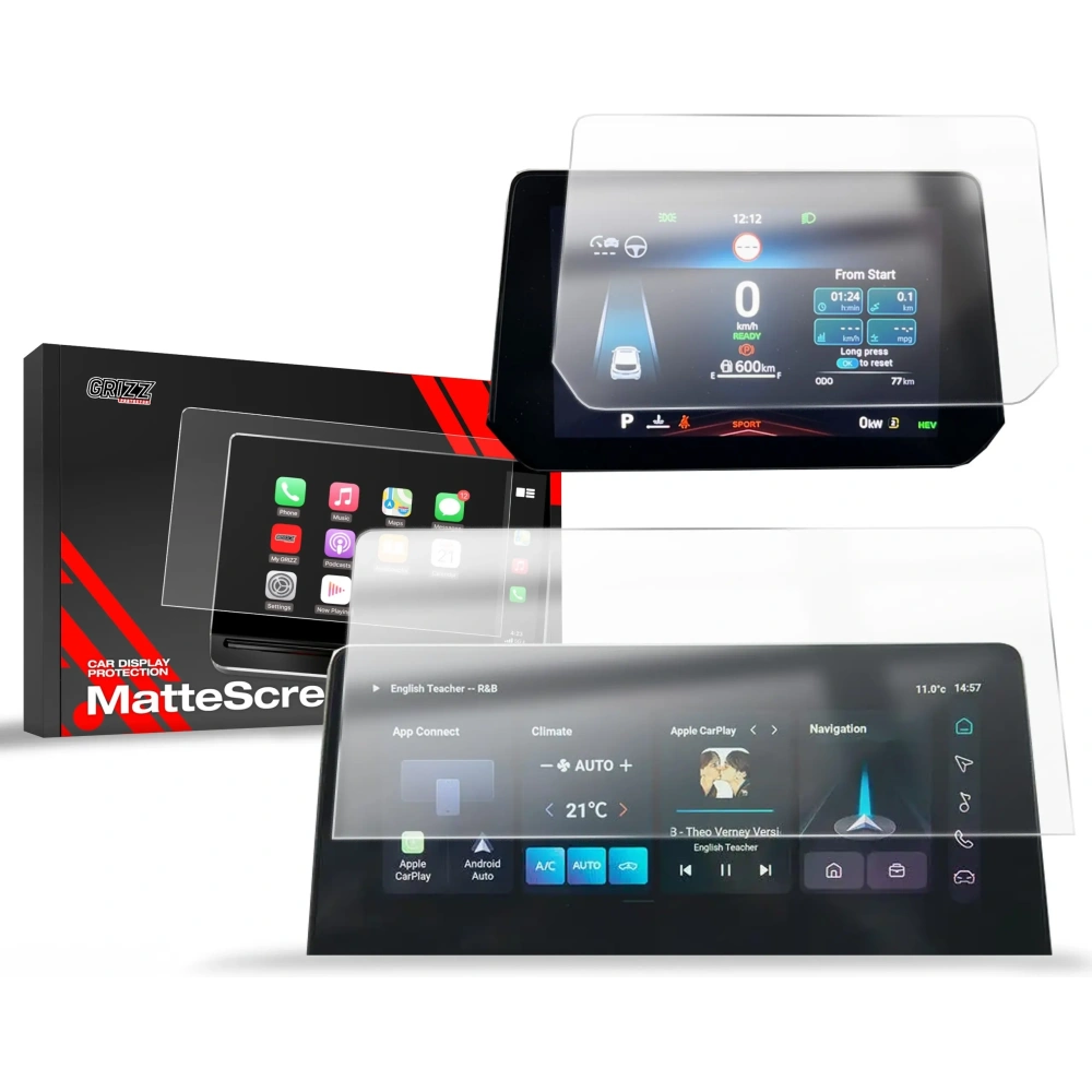 Hurtownia GSM - Matte GrizzGlass CarDisplay Protection MG 3 10,25" 2024 [2 PACK] - GRZ11348 - {ean13} - Hurt