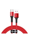 Baseus halo data HW flash charge cable USB For Type-C 40W 1m Red