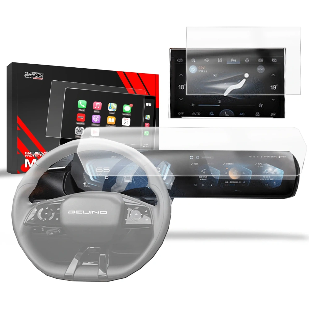 Hurtownia GSM - Matte GrizzGlass CarDisplay Protection BAIC BEIJING 7 2024 [2 PACK] - GRZ11356 - {ean13} - Hurt