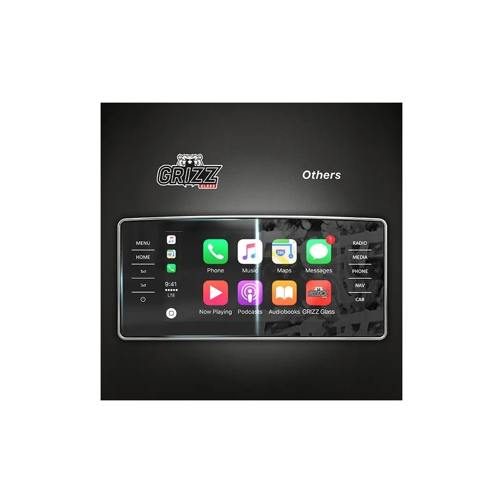 Folia matowa GrizzGlass CarDisplay Protection do BMW X6 F16 RSE 9,2" 2014-2019