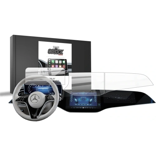 Folia ceramiczna GrizzGlass CarDisplay Protection do Mercedes E Klasa W214 Superscreen 2023-2025 [3w1]