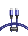 Kabel USB-C do Lightning PD Baseus Yiven, 2A, 1m (niebieski)