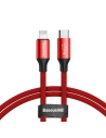 Kabel USB-C do Lightning PD Baseus Yiven, 2A, 1m (czerwony)