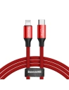 Kabel USB-C do Lightning PD Baseus Yiven, 2A, 2m (czerwony)