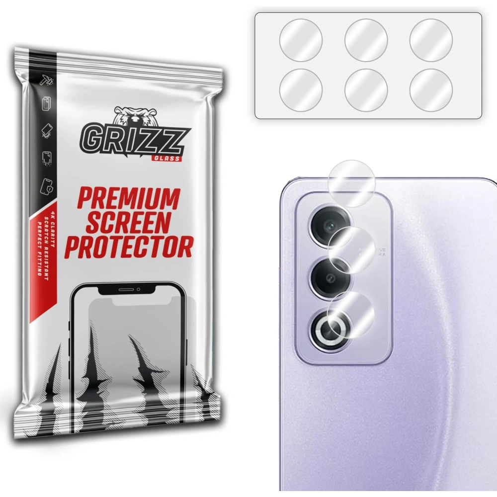 Hurtownia GSM - Szkło na aparat GrizzGlass HybridGlass Camera do Oppo A80 - GRZ11423 - {ean13} - Hurt