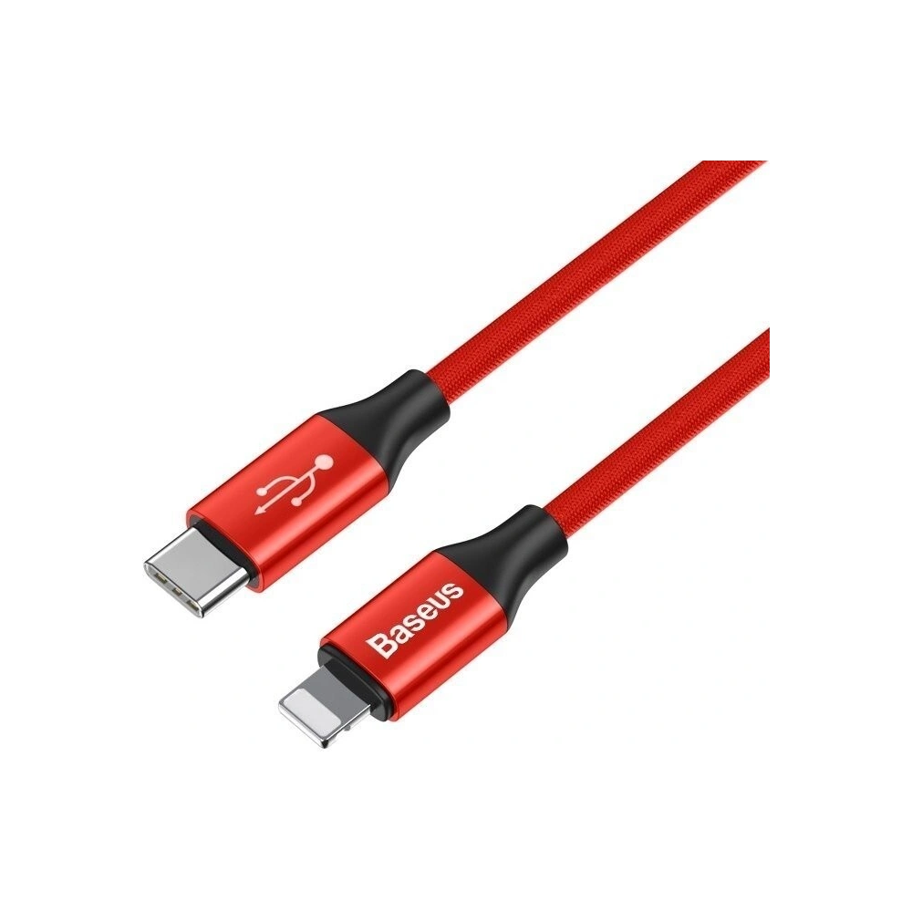Hurtownia GSM - Kabel USB-C do Lightning PD Baseus Yiven, 2A, 2m (czerwony) - BSU1087RED - {ean13} - Hurt