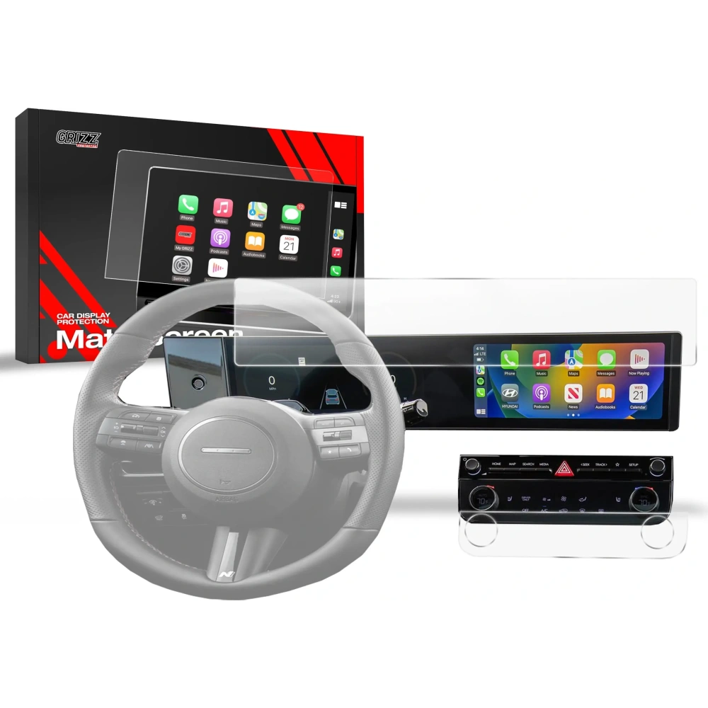 Hurtownia GSM - Folia matowa GrizzGlass CarDisplay Protection do Hyundai Tucson 12,3" 2024 [2 PACK] - GRZ11447 - {ean13} - Hurt
