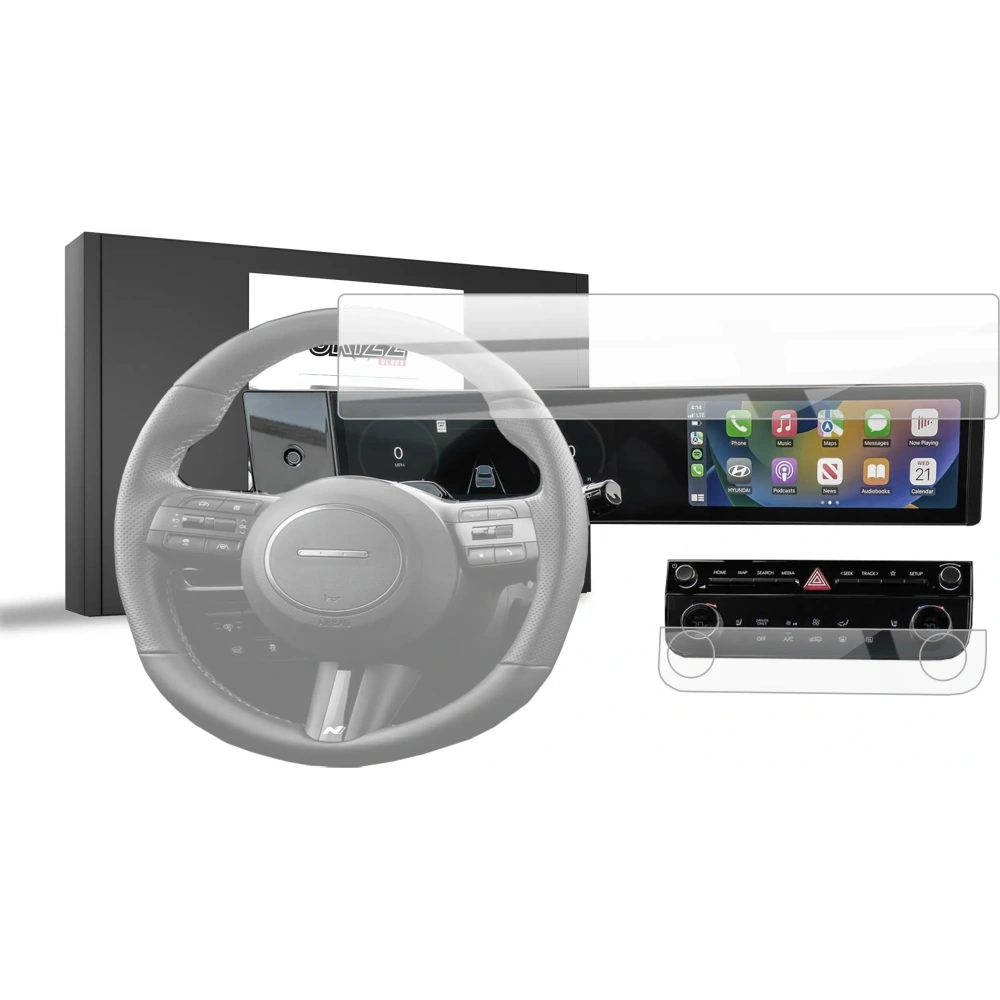 Hurtownia GSM - Ceramic GrizzGlass CarDisplay Protection Hyundai Tucson 12,3" 2024 [2 PACK] - GRZ11457 - {ean13} - Hurt