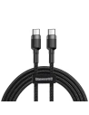 Kabel USB-C PD Baseus Cafule PD 2.0, QC 3.0, 60W, 2m (czarno-szary)