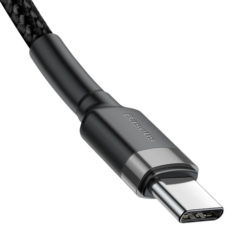 Wholesale Baseus Cafule PD2.0 60W flash charging USB For Type-C cable (20V 3A) 2m Gray+Black - BSU1093BLKGRY - {ean13} - Hurt