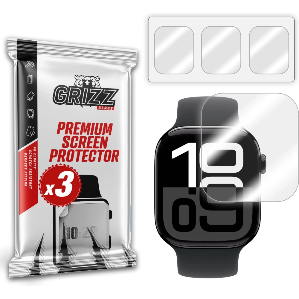 Hurtownia GSM - GrizzGlass Hydrofilm Apple Watch Series 10 46mm - GRZ11479 - {ean13} - Hurt