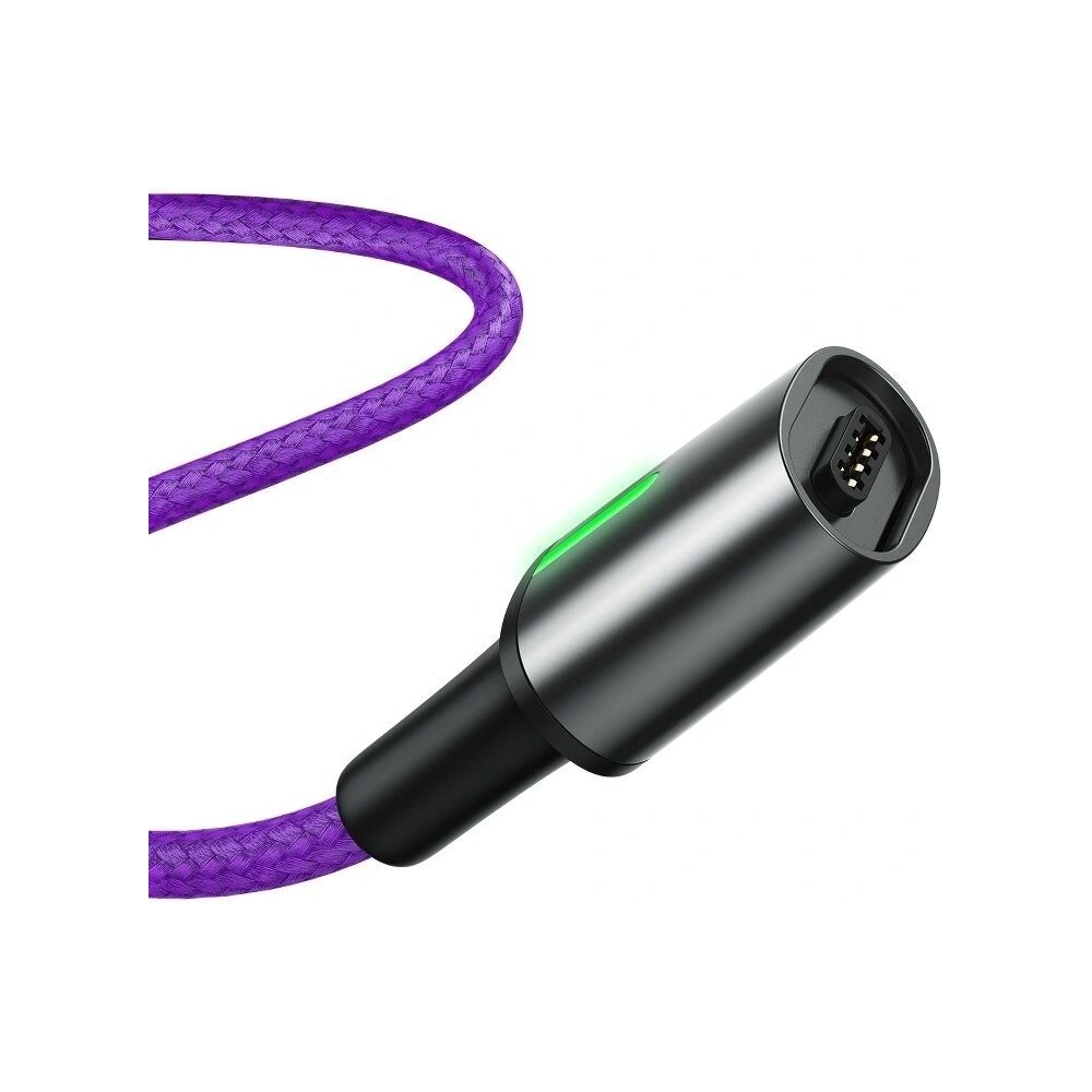 Hurtownia GSM - Kabel magnetyczny Lightning Baseus Zinc 1.5A 2m (fioletowy) - BSU1095PRP - {ean13} - Hurt