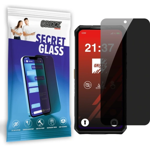 Matowe szkło prywatyzujące GrizzGlass SecretGlass do Ulefone Armor 28 Ultra