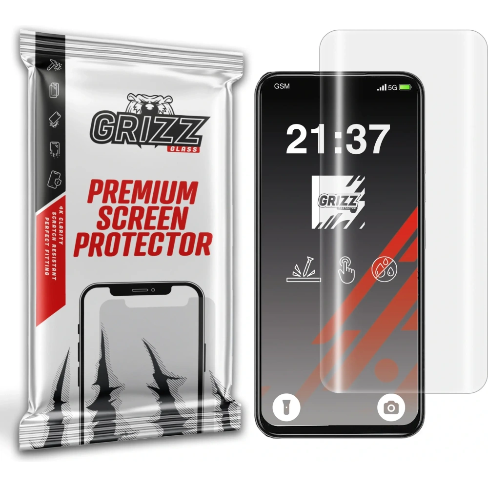 Hurtownia GSM - Folia hydrożelowa GrizzGlass Hydrofilm do Tecno Pova 6 Neo 5G - GRZ11505 - {ean13} - Hurt