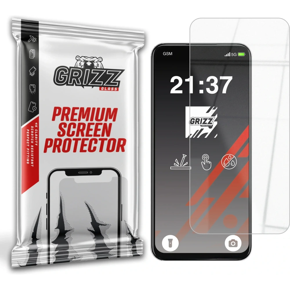 Hurtownia GSM - GrizzGlass HybridGlass Tecno Spark 30C - GRZ11552 - {ean13} - Hurt