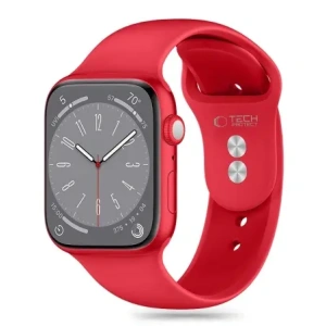 Hurtownia GSM - Tech-Protect Silikonový Apple Watch 6/7/8/9/10/SE/Ultra 1/2 44/45/46/49mm Červená - THP3266 - {ean13} - Hurt