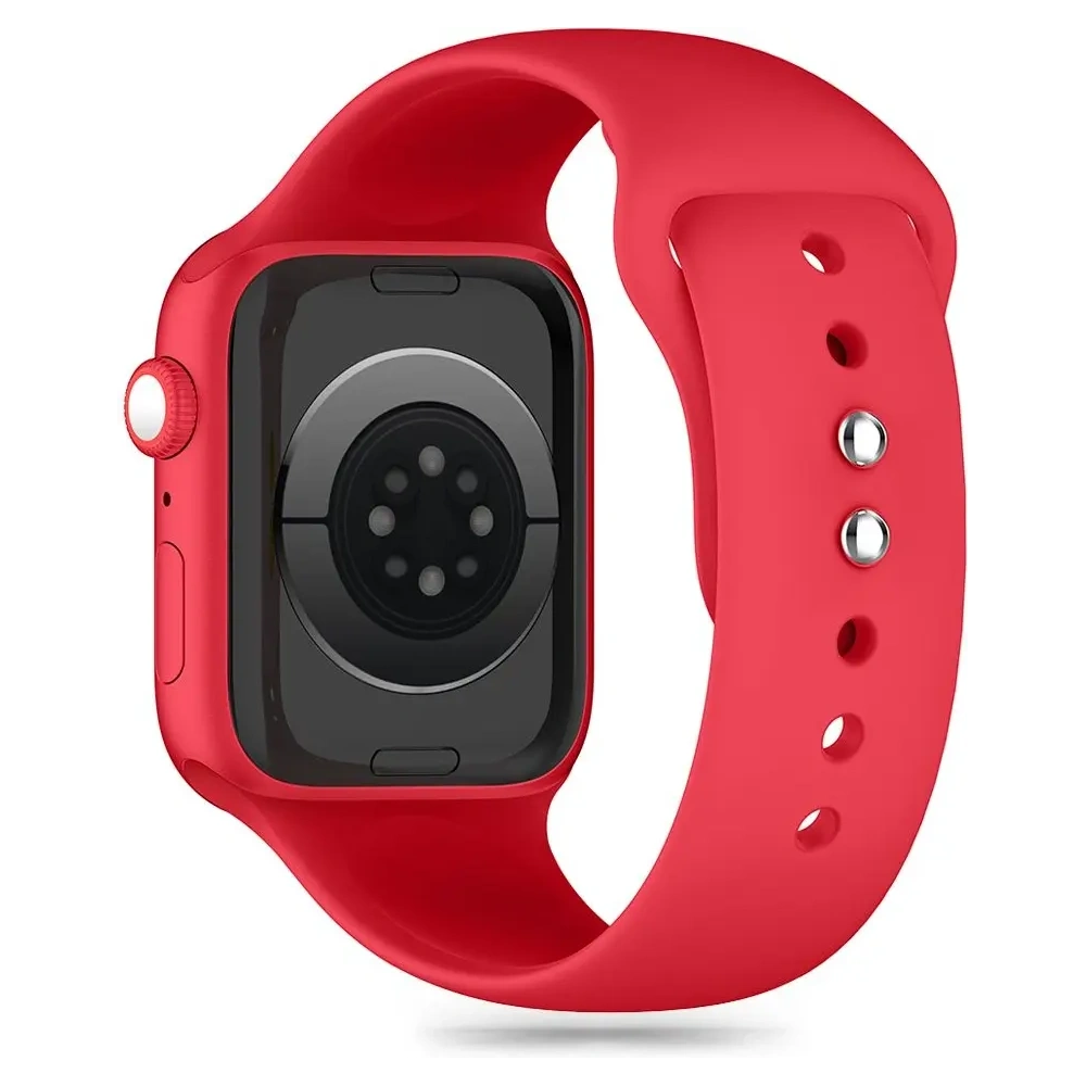 Hurtownia GSM - Tech-Protect Silicon Apple Watch 6/7/8/9/10/SE/Ultra 1/2 44/45/46/49mm Roșu - THP3266 - {ean13} - Hurt