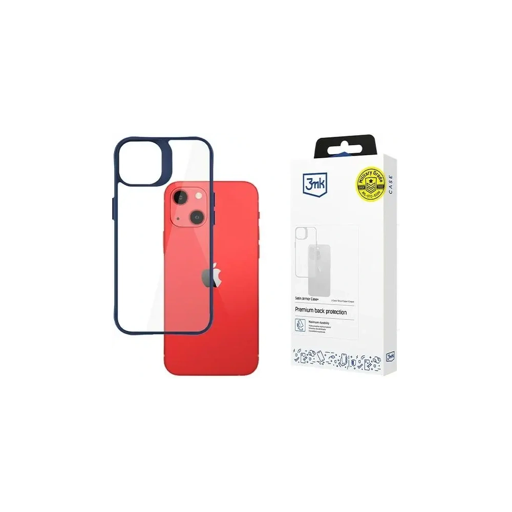 Hurtownia GSM - 3MK Carcasă din Satin Armor+ Apple iPhone 13 albastru - 3MK15631 - {ean13} - Hurt