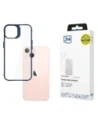 3MK Carcasă din Satin Armor+ Apple iPhone 14 albastru