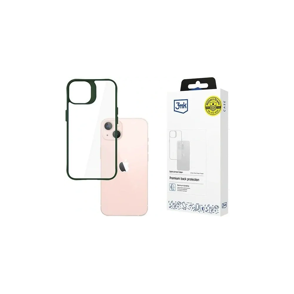 Hurtownia GSM - 3MK Satin Armor Case+ Apple iPhone 14 zelená - 3MK15635 - {ean13} - Hurt