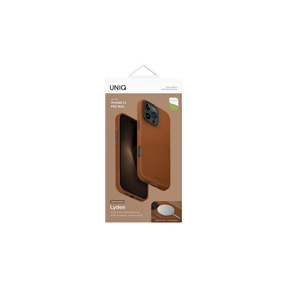Hurtownia GSM - UNIQ Lyden Apple iPhone 16 Pro Max Magclick töltés karamell - UNIQ1363 - {ean13} - Hurt