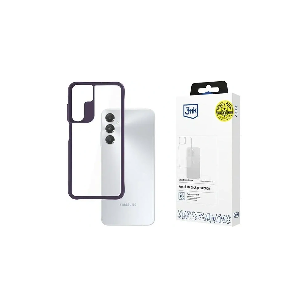 Hurtownia GSM - 3MK Satin Armor Case+ Samsung Galaxy A15 5G lila - 3MK15644 - {ean13} - Hurt