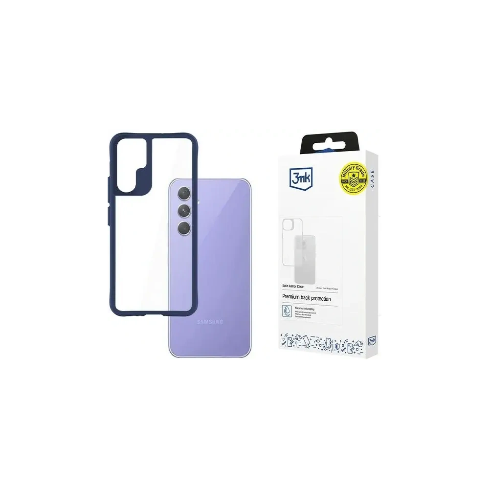 Hurtownia GSM - Etui 3MK Satin Armor Case+ Samsung Galaxy A54 5G niebieski/blue - 3MK15653 - {ean13} - Hurt