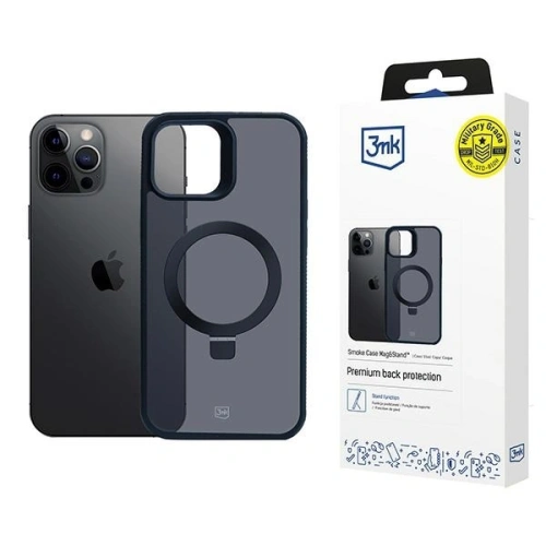 Etui 3MK Smoke Case Apple iPhone 12 Pro Max MagSafe & Stand