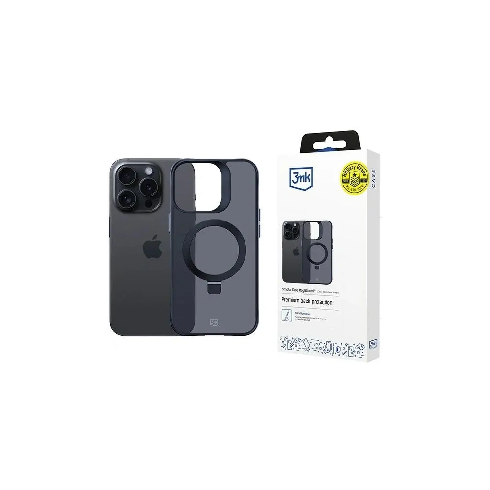 Hurtownia GSM - Etui 3MK Smoke Case Apple iPhone 13 Pro Max MagSafe & Stand - 3MK15665 - {ean13} - Hurt