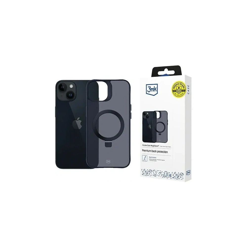 Hurtownia GSM - 3MK Carcasă pentru fumat Apple iPhone 13 / 14 MagSafe & Suport - 3MK15667 - {ean13} - Hurt