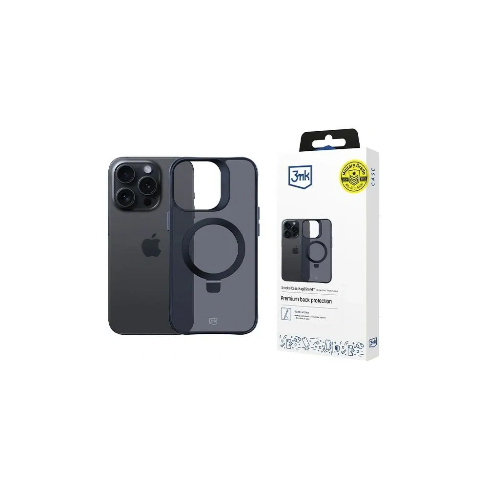 Wholesale 3MK Smoke Case Apple iPhone 16 Pro MagSafe & Stand - 3MK15676 - {ean13} - Hurt