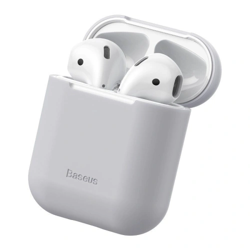 Etui ochronne Baseus Ultrathin na słuchawki Apple AirPods (szare)