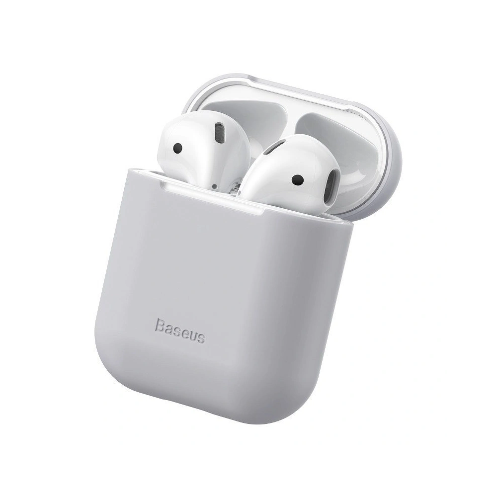 Hurtownia GSM - Etui ochronne Baseus Ultrathin na słuchawki Apple AirPods (szare) - BSU1105GRY - {ean13} - Hurt