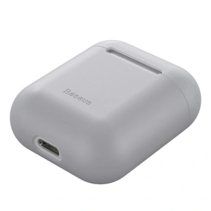 Etui ochronne Baseus Ultrathin na słuchawki Apple AirPods (szare)