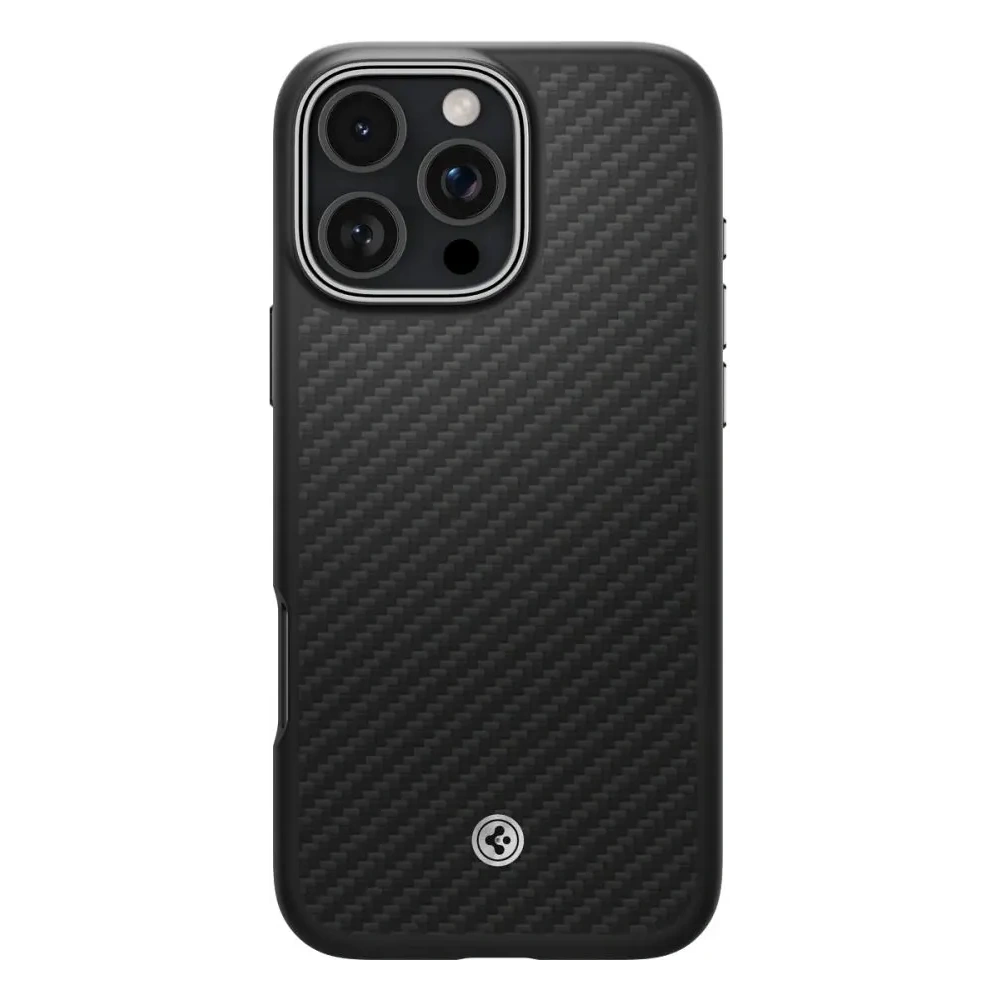 Hurtownia GSM - Etui Spigen Enzo Aramid Mag MagSafe Apple iPhone 16 Pro Černá/stříbrná - SPN16482 - {ean13} - Hurt