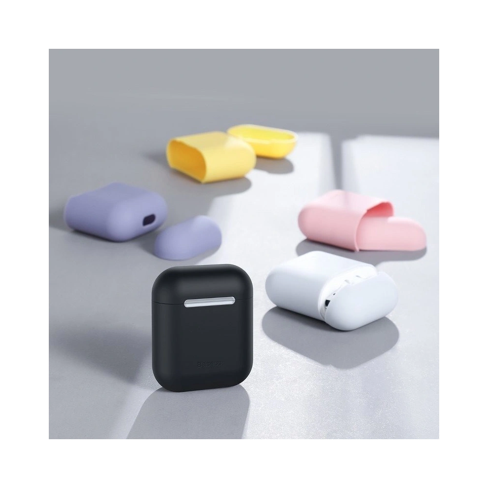 Hurtownia GSM - Etui ochronne Baseus Ultrathin na słuchawki Apple AirPods (szare) - BSU1105GRY - {ean13} - Hurt