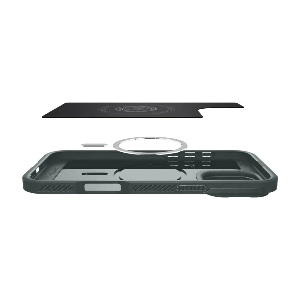 Hurtownia GSM - Spigen Optik Armor Mag MagSafe Apple iPhone 16 Pro Abyss Green - SPN16483 - {ean13} - Hurt