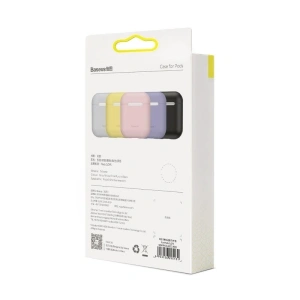 Etui ochronne Baseus Ultrathin na słuchawki Apple AirPods (szare)