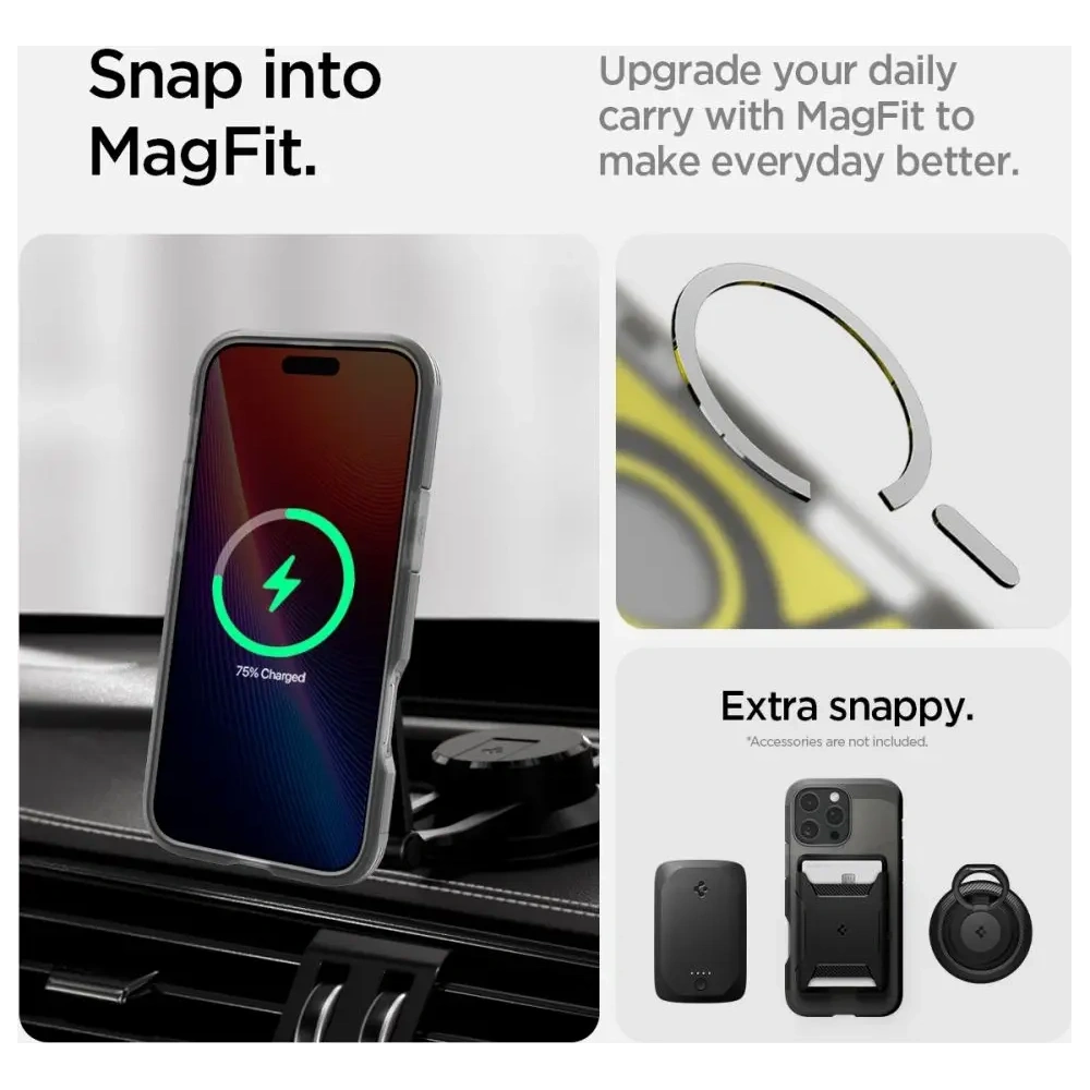 Hurtownia GSM - Spigen Tough Armor Mag MagSafe Apple iPhone 16 Pro Max Frost Black - SPN16485 - {ean13} - Hurt