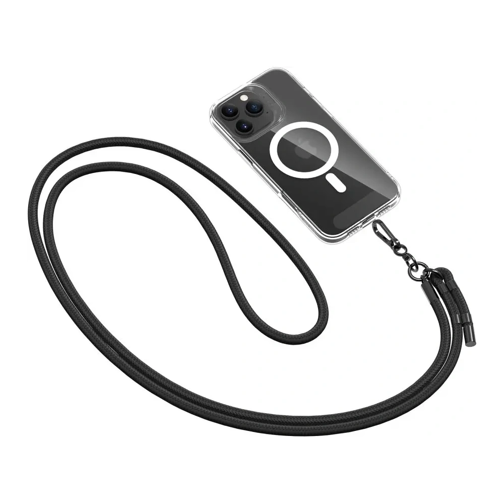 Hurtownia GSM - Tech-Protect C1S Curea de umăr cu sfoară Negru/negru - THP3267 - {ean13} - Hurt